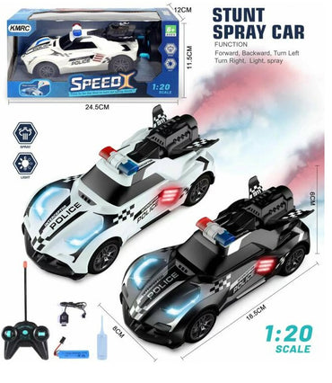 Stunt Car with Smoke Spray