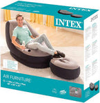 INTEX Inflatable Lounge Chair with Foot Rest