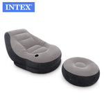 INTEX Inflatable Lounge Chair with Foot Rest