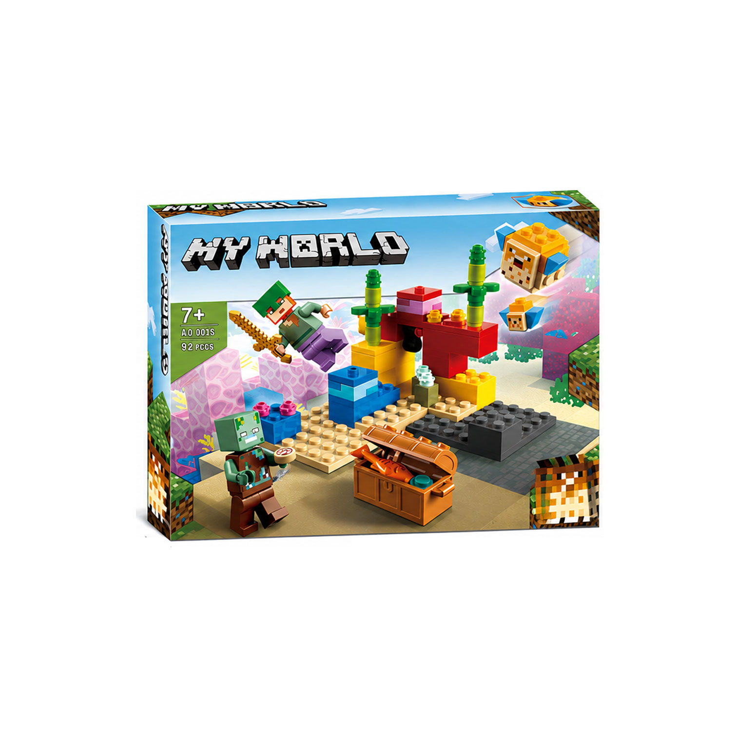 Minecraft box assembly