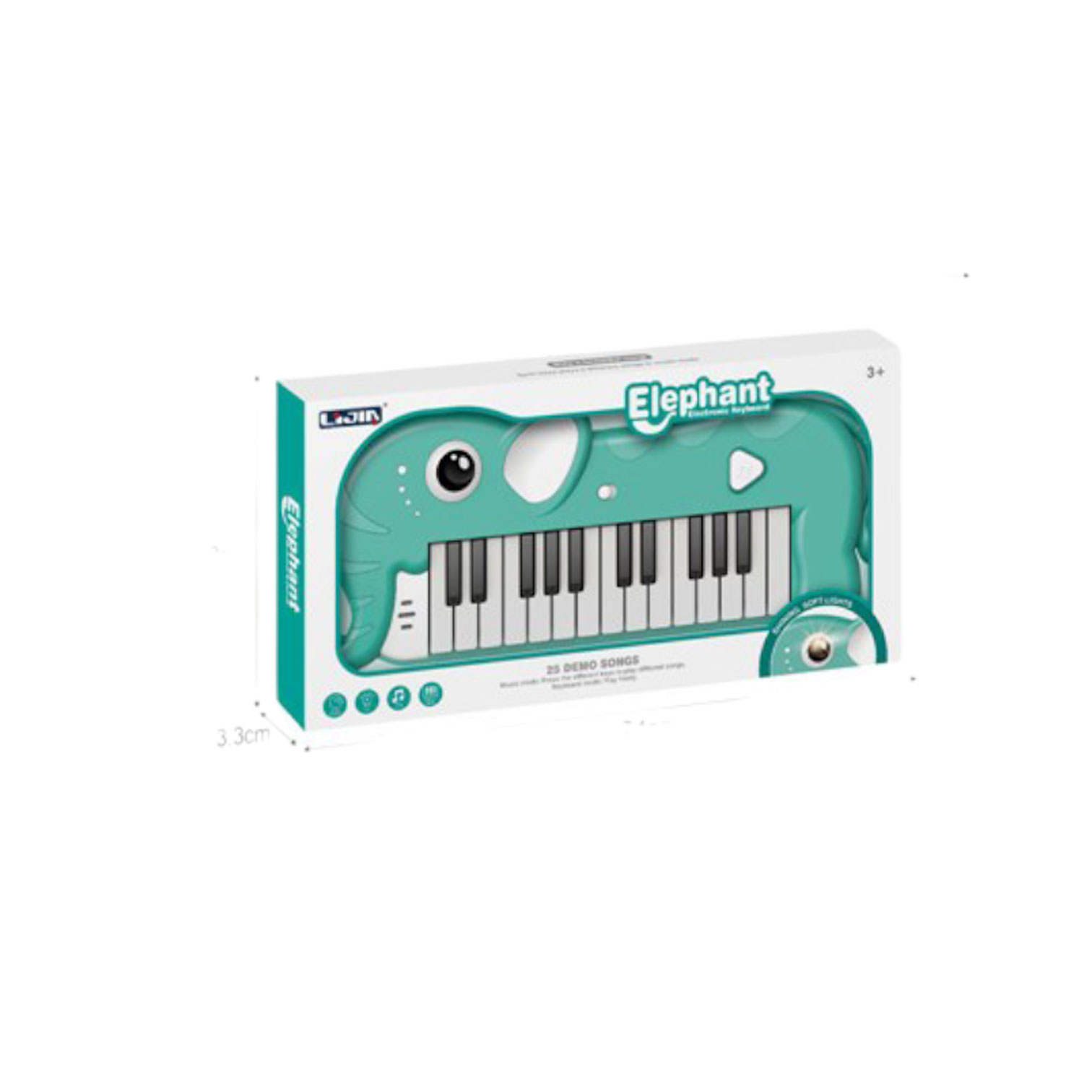 Elephant boys piano boxed