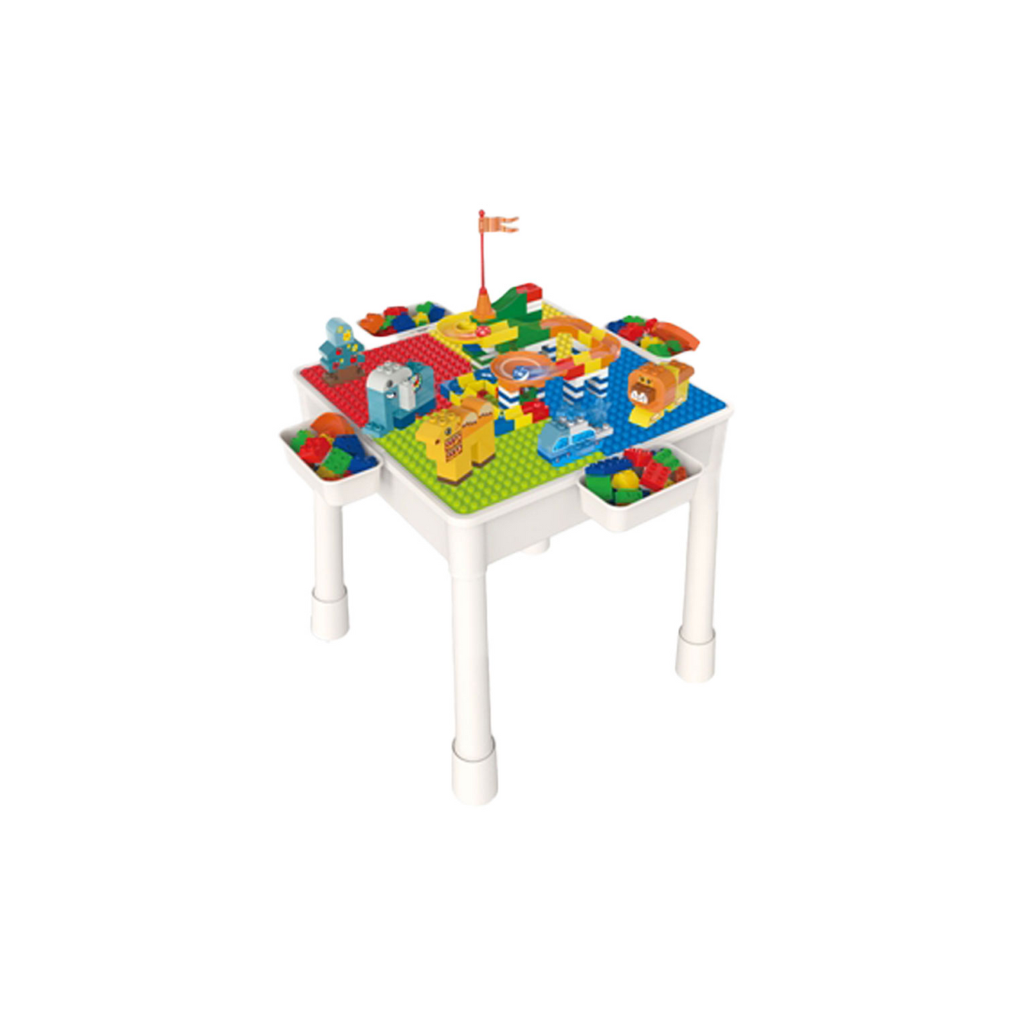 NET assembly table with chair