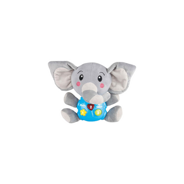 Elephant with light and musical in a box