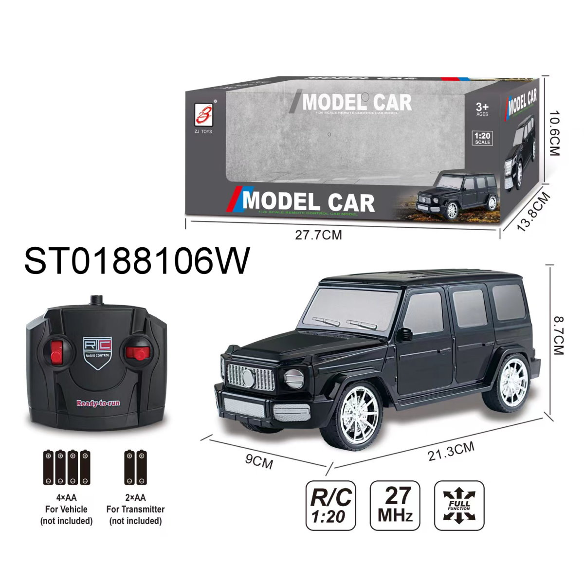 Giclass remote control car boxed