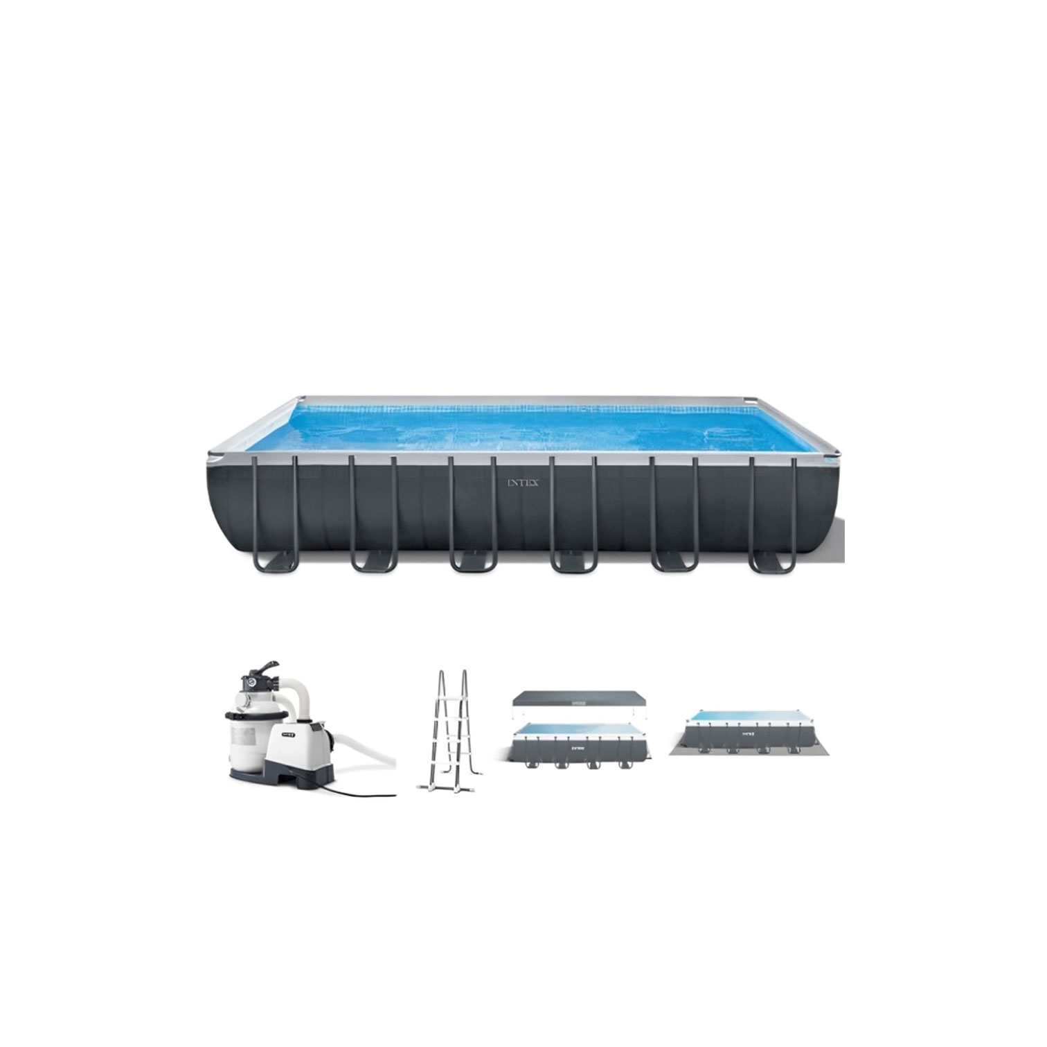 INTEX 549*274*132 Rectangular Pool Set