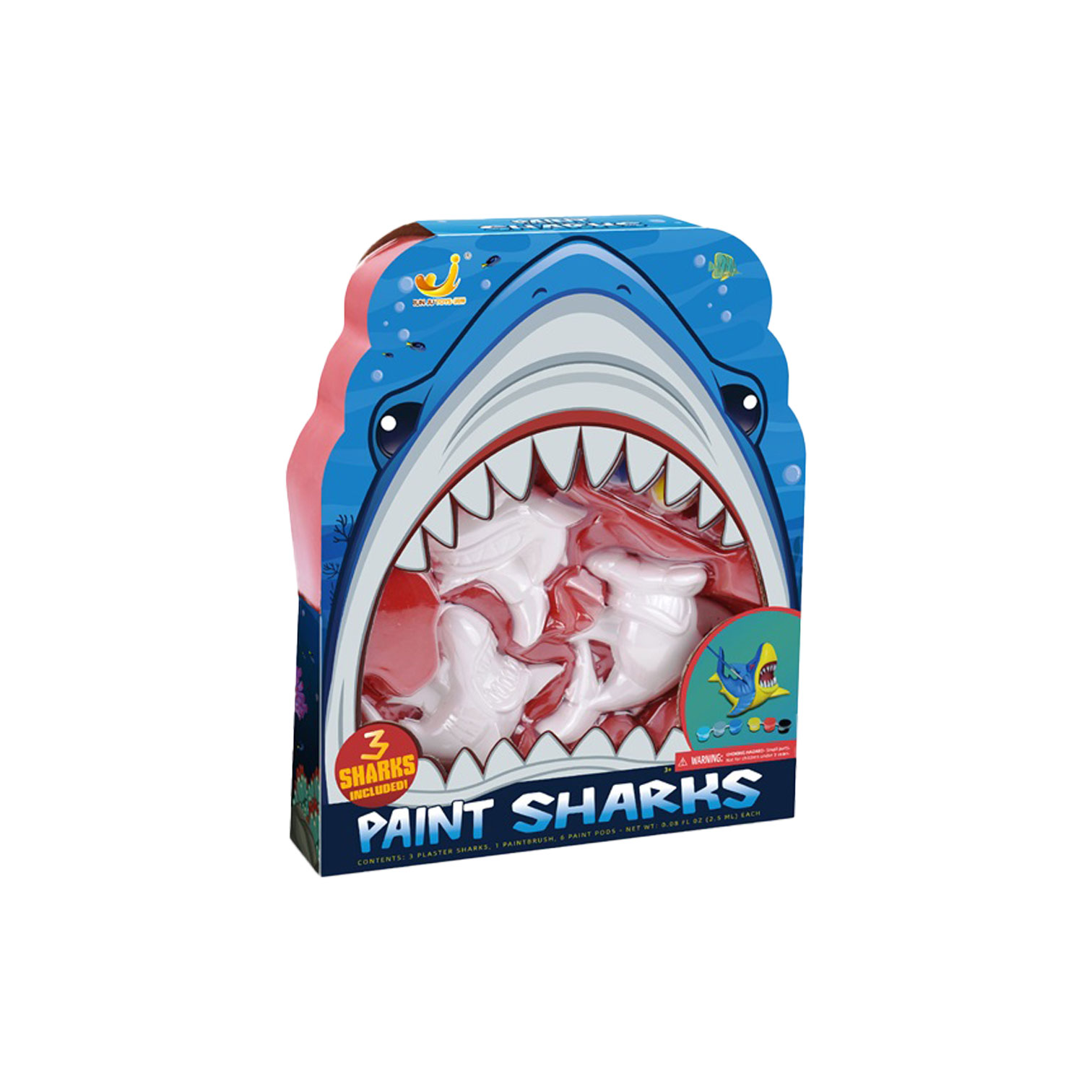 SHARK coloring kit boxed