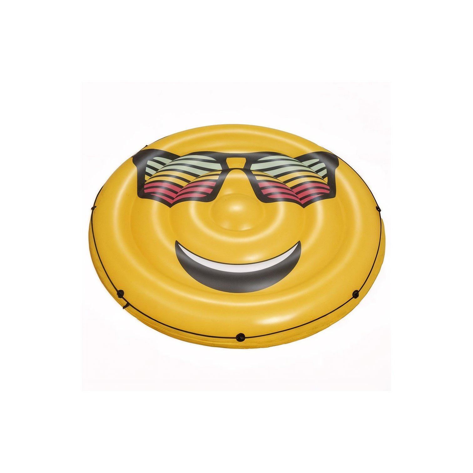 BESTWAY Round Smiley Float Mattress 188 cm