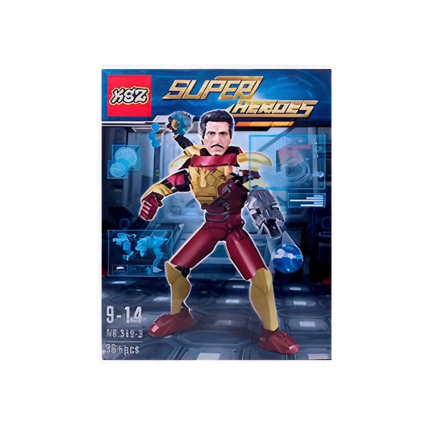 Avengers building set problem boxed