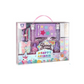 Makeup set with two folders and accessories in a box