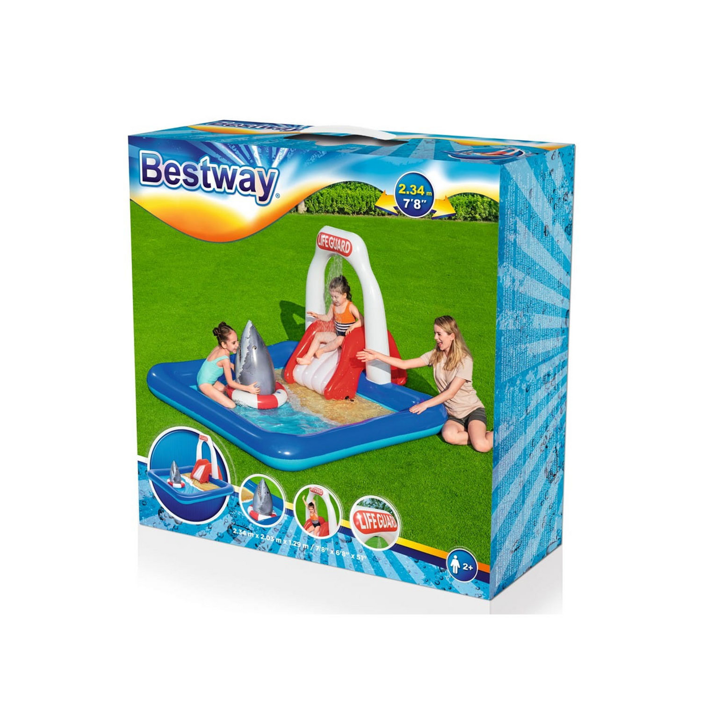 BESTWAY Shark Play Center