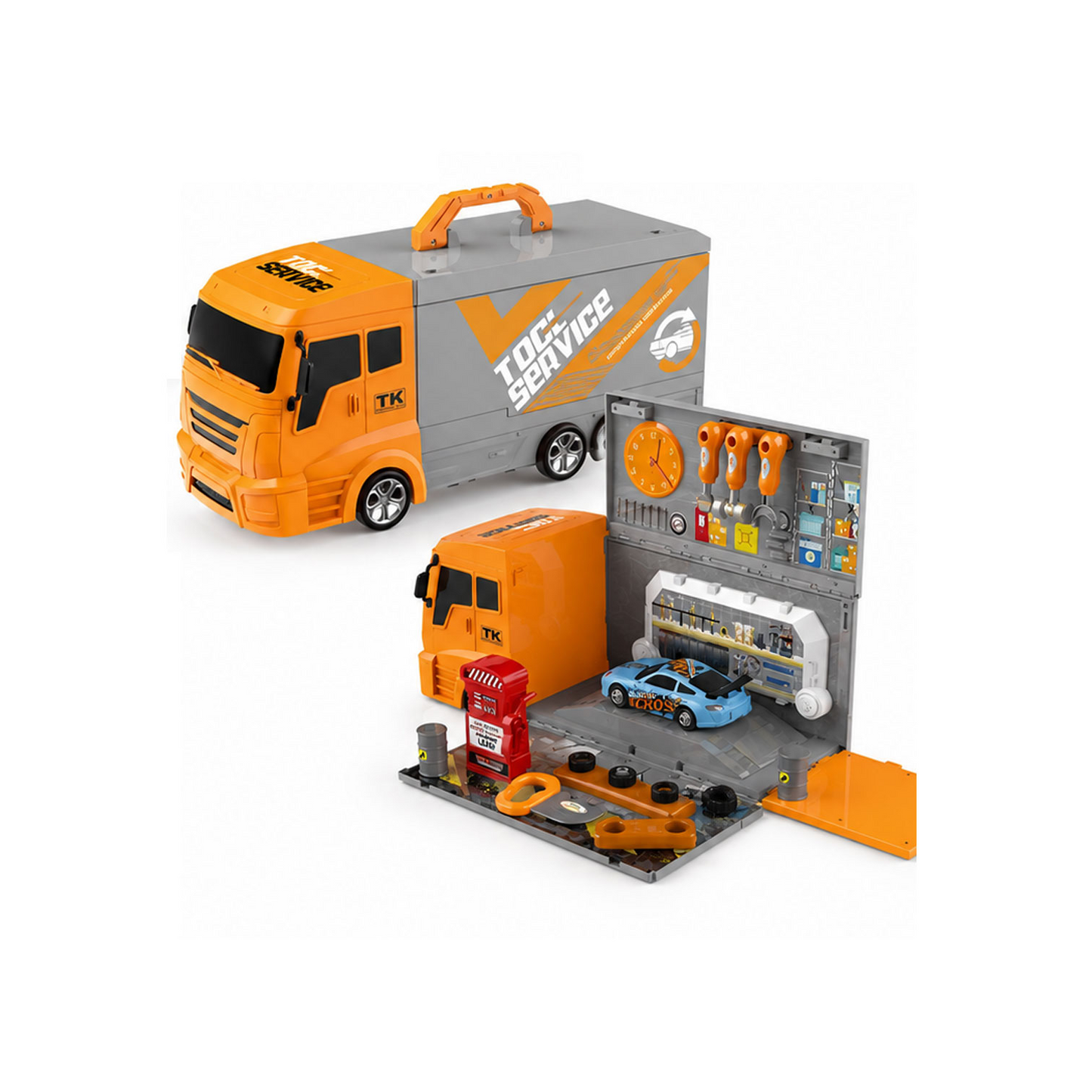 Car repair truck