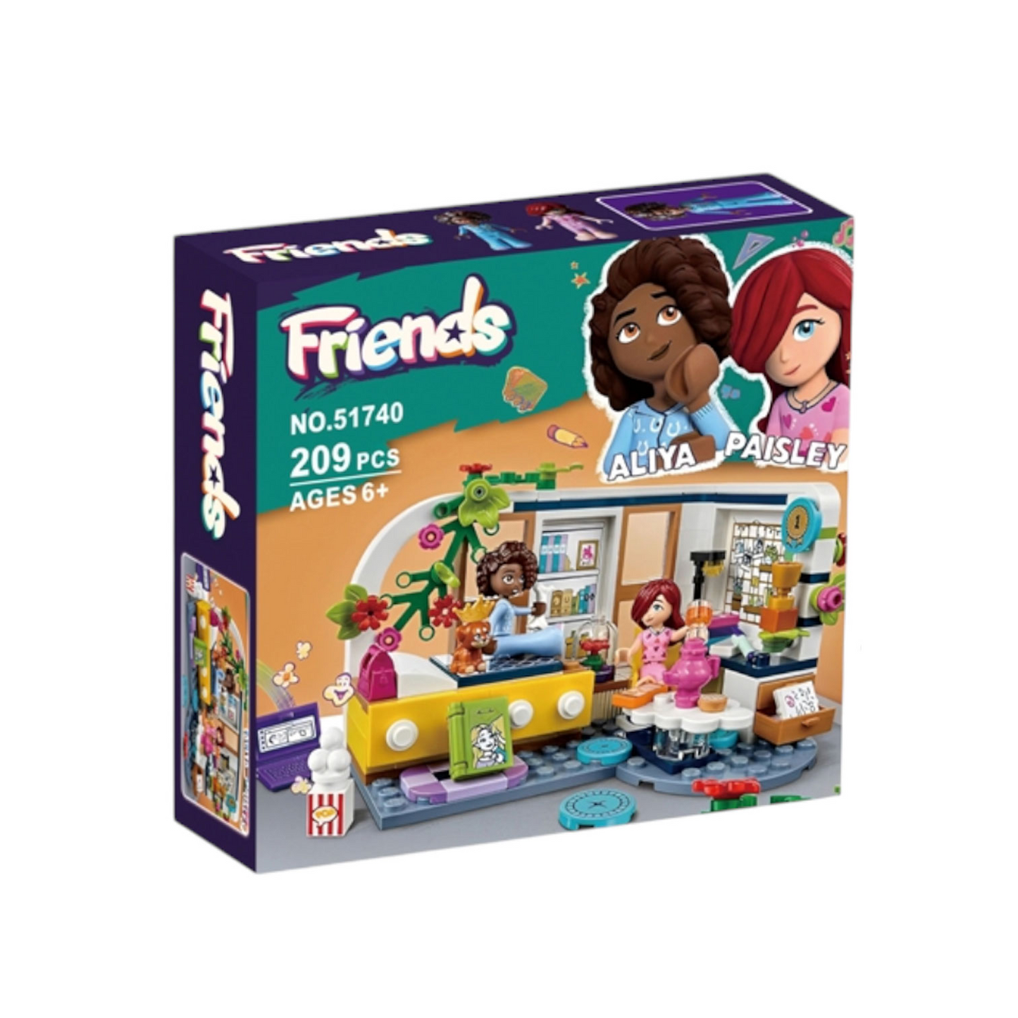 Friends assembly 209 pieces in a box