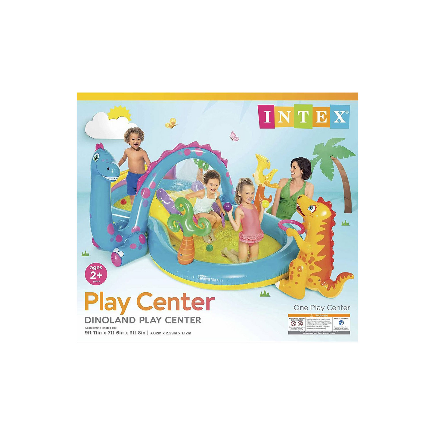 INTEX Inflatable Dinosaur Play Center 333*229*112