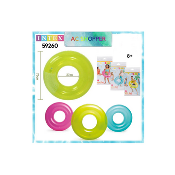 INTEX Swim Ring 76 cm Transparent Bagged