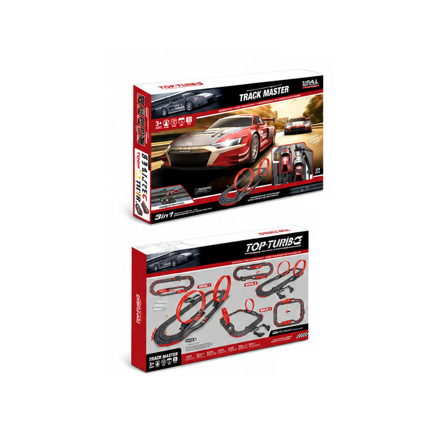 NET large remote control car racing track boxed