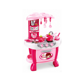 NET Large battery-operated toy kitchen with Case
