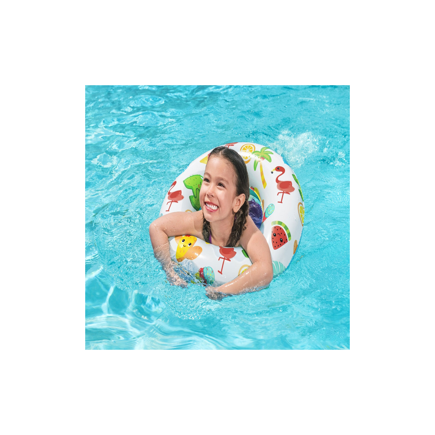 BESTWAY Fruit Swim Ring 61 cm