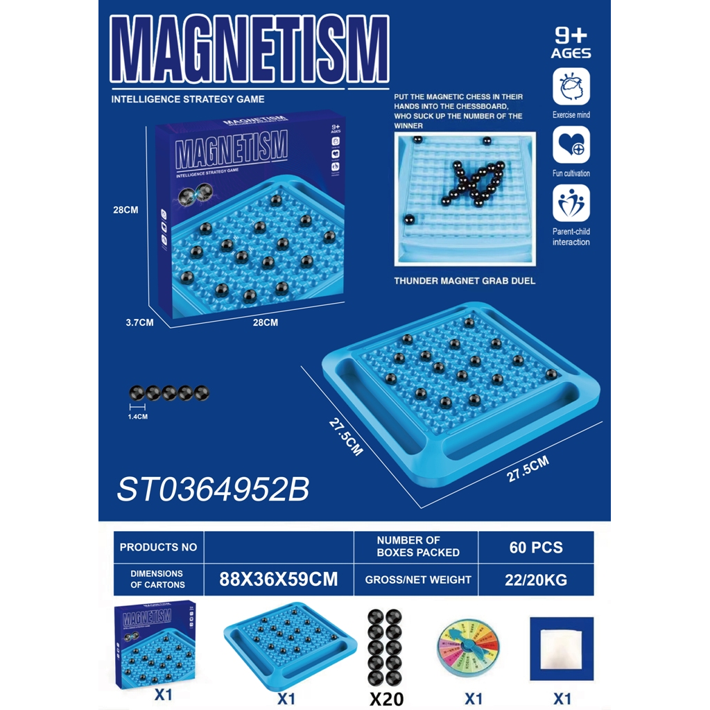 Magnetism is a challenging game in a box