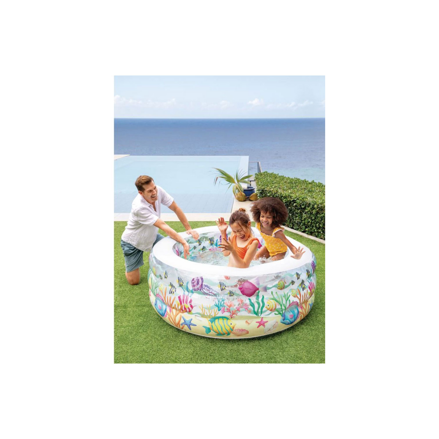 INTEX Small Transparent Pool 152*56 cm