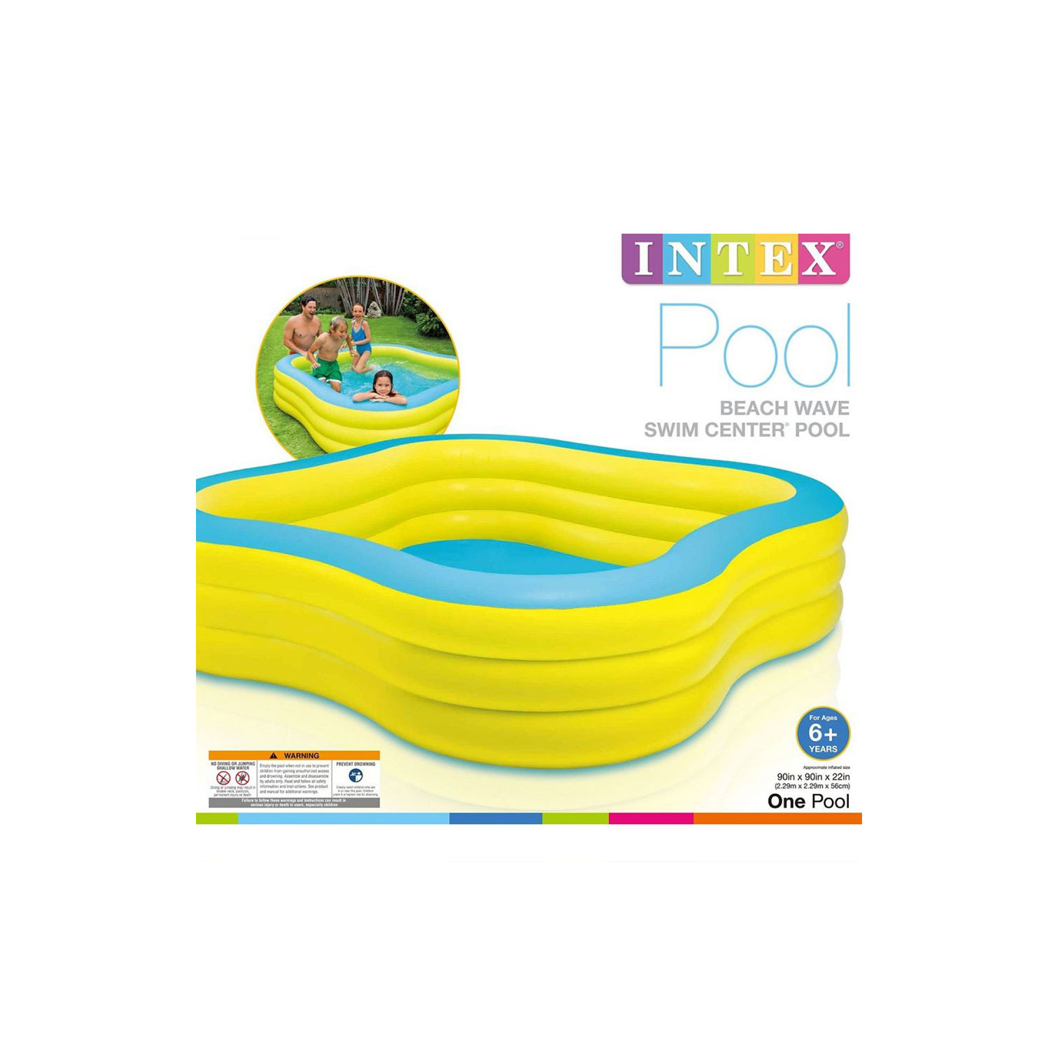 INTEX Swimming Pool 229*229*56