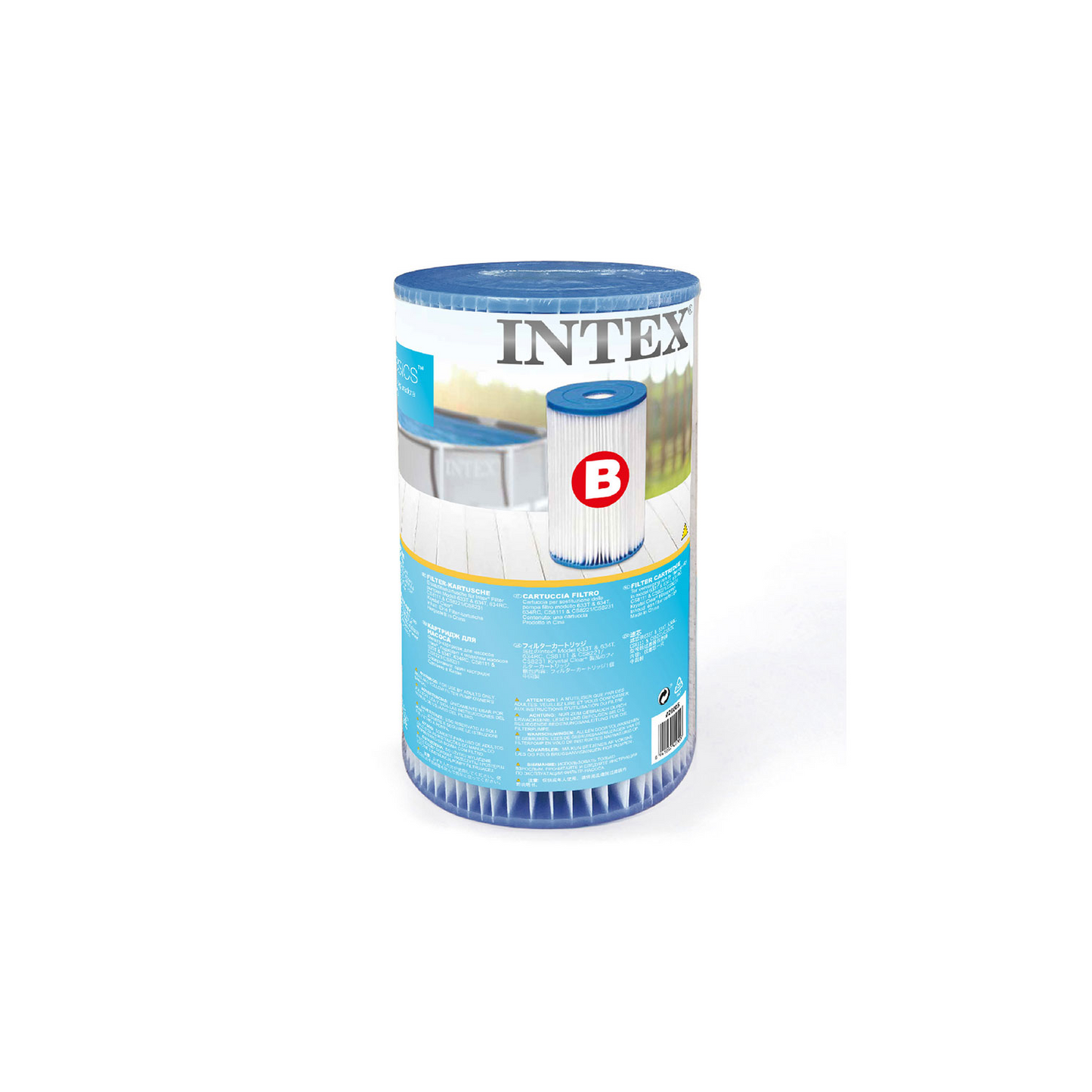 INTEX Filter Cartridge Size B