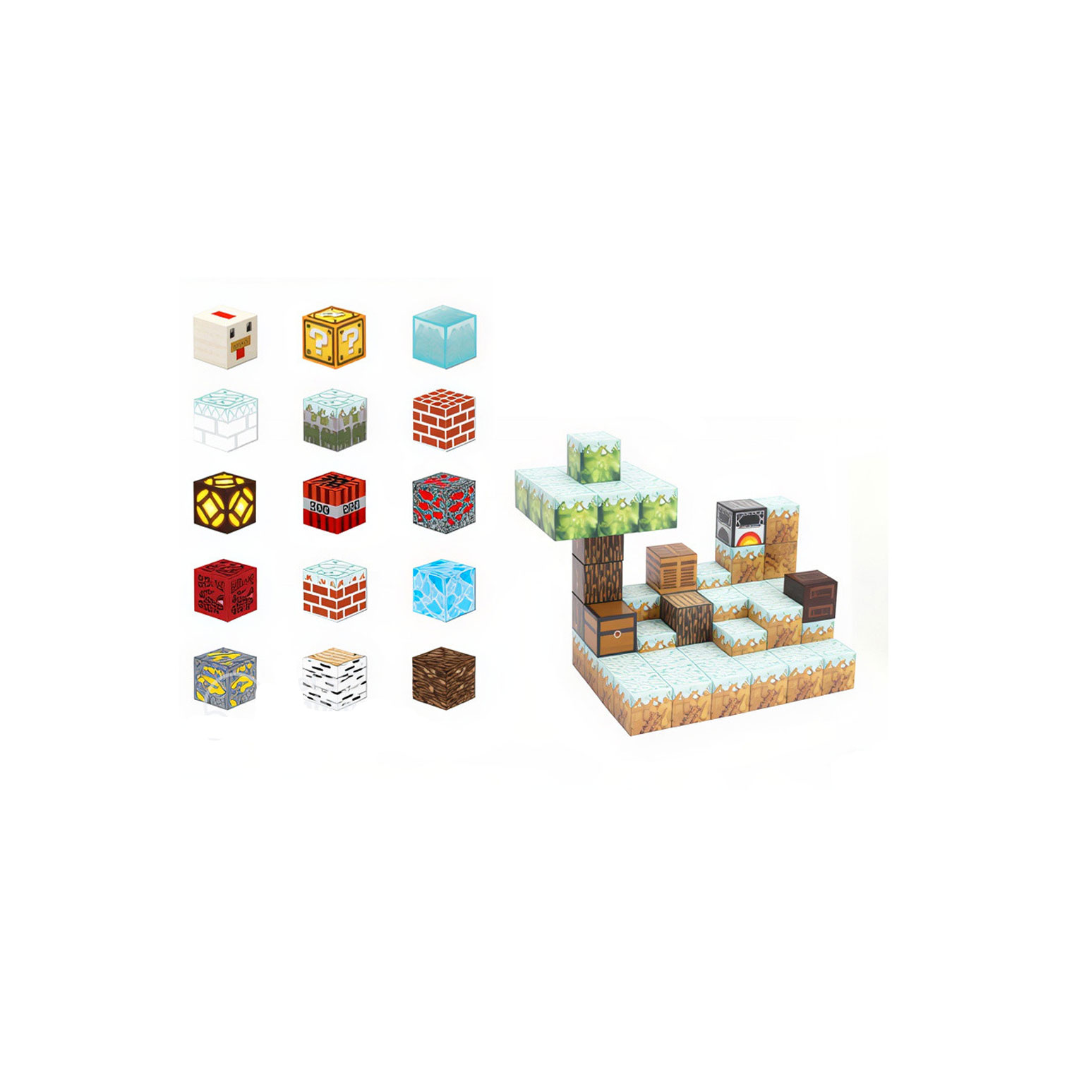 NET Magnetic building set 27 pieces/18 in a box