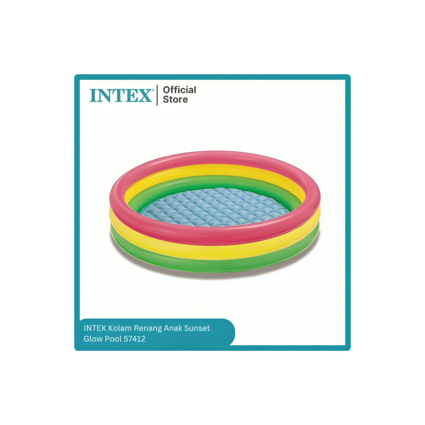 INTEX 3-Ring Round Pool Boxed 114*25
