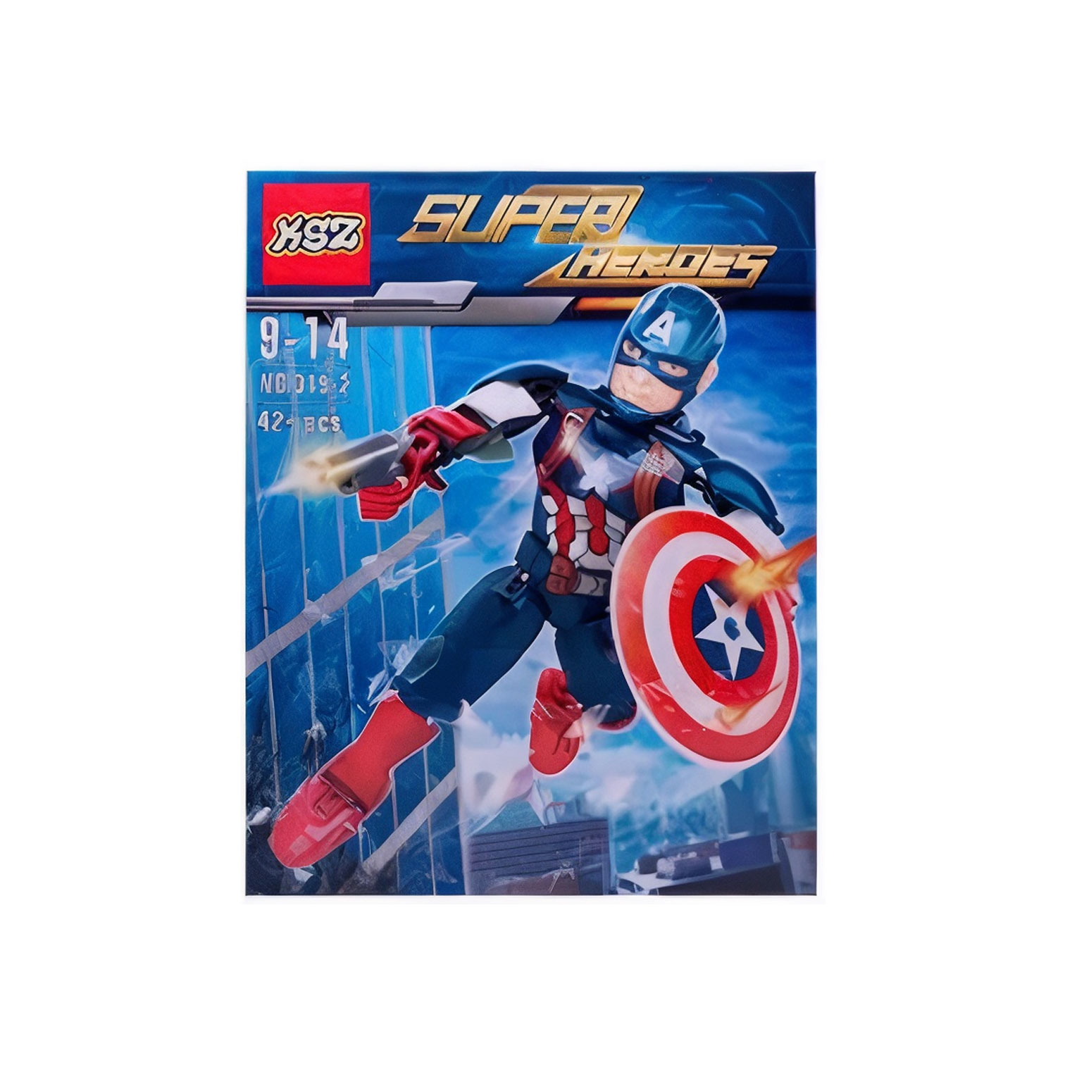 Avengers building set problem boxed