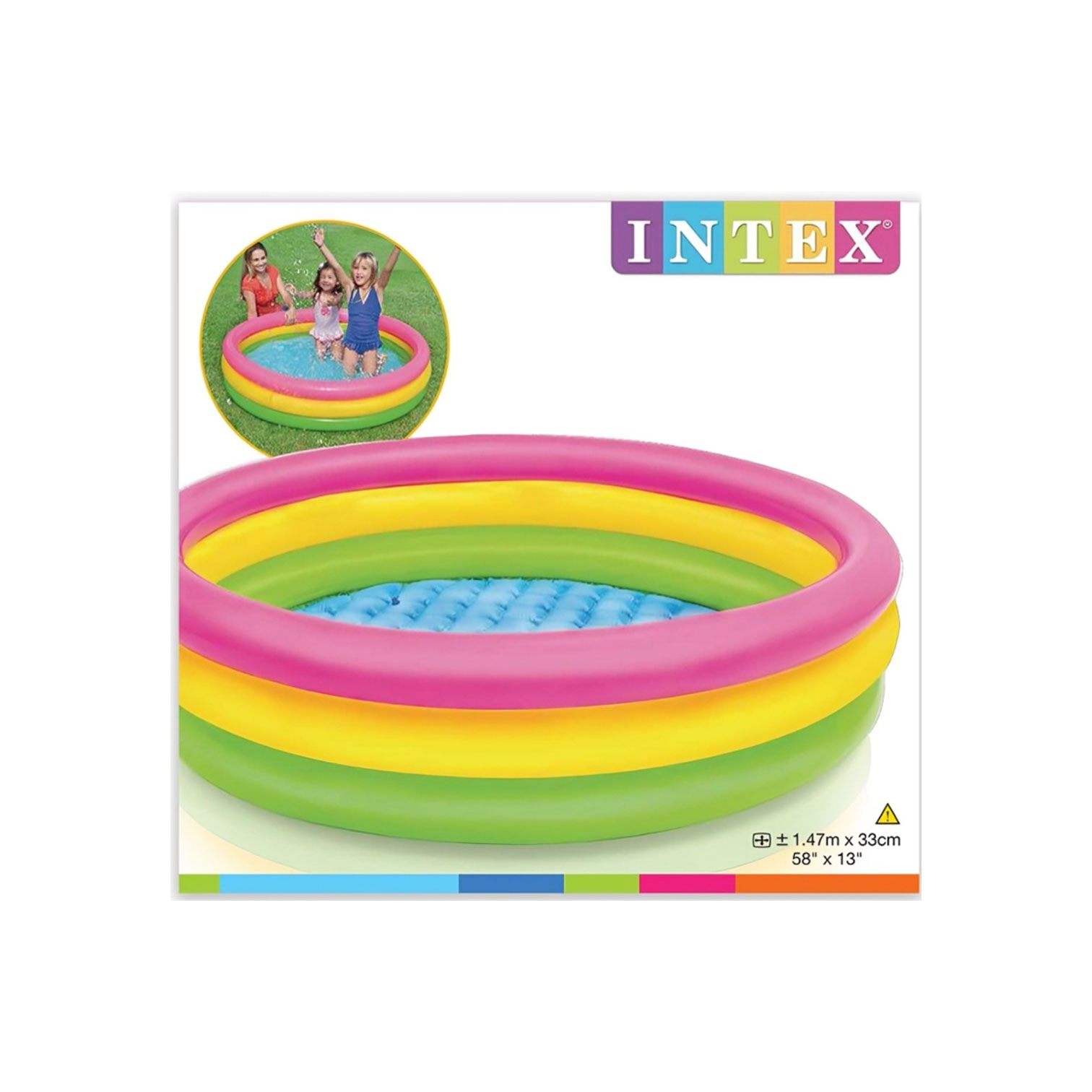 INTEX Round Swimming Pool 147 cm