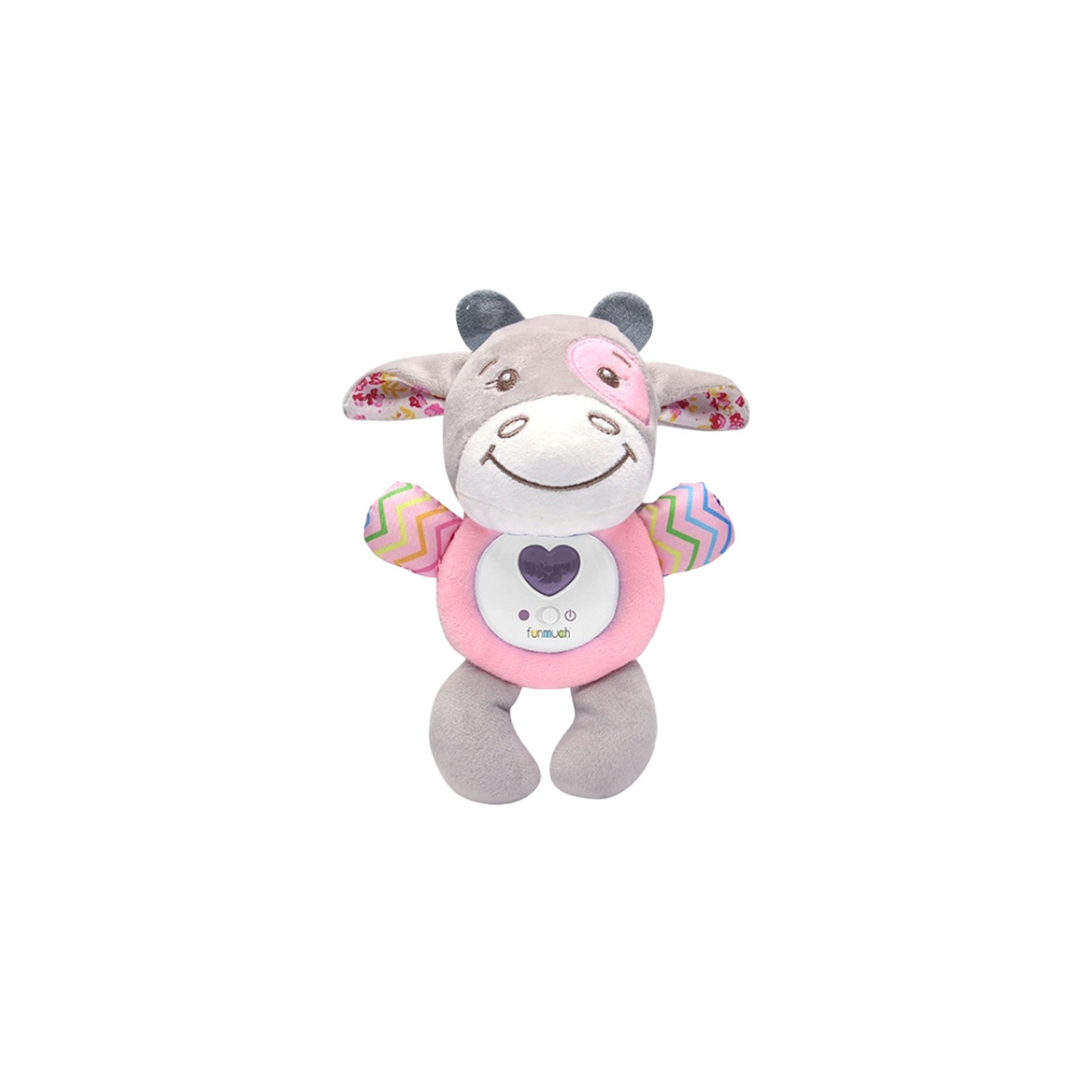 Plush with light and musical in a box