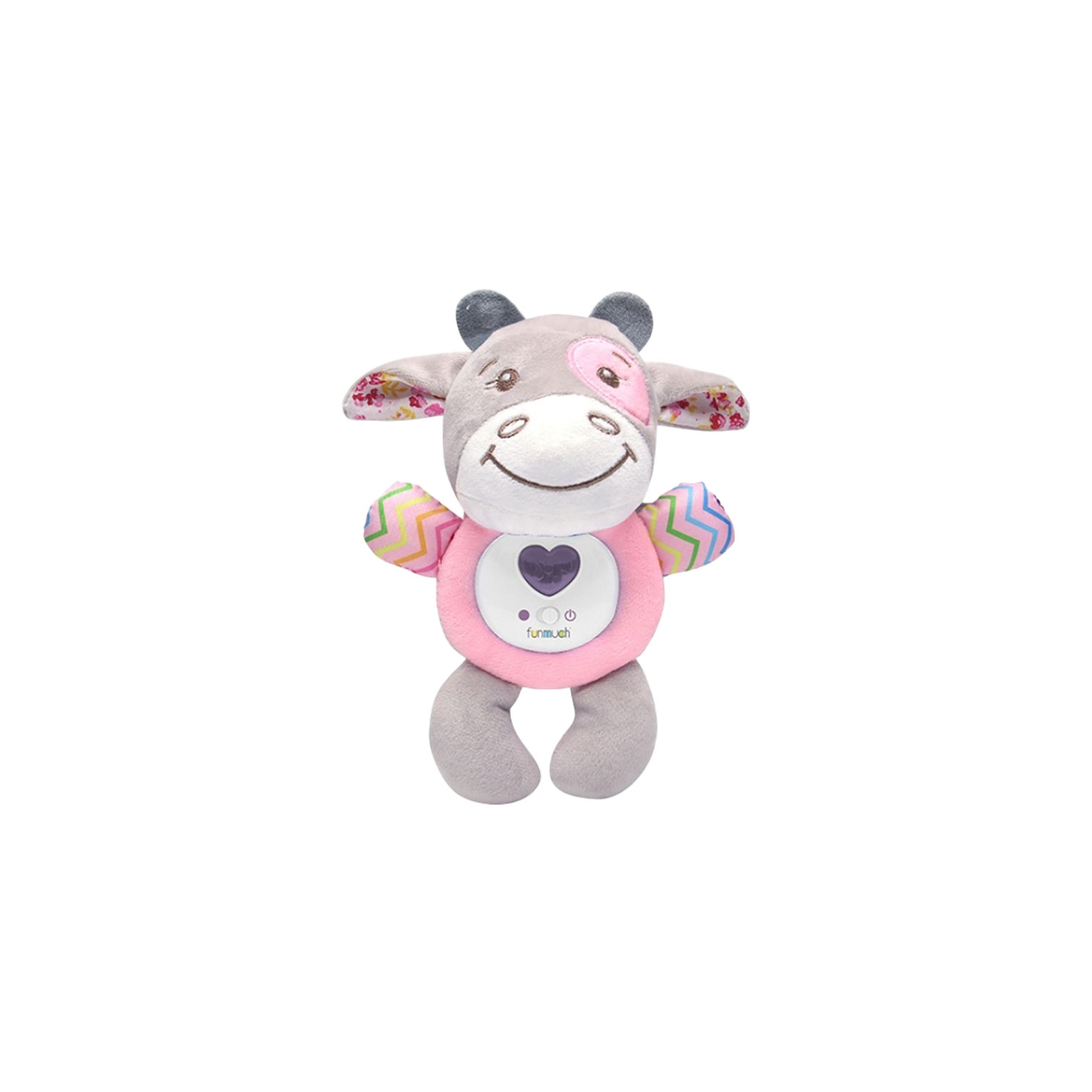 Plush with light and musical in a box