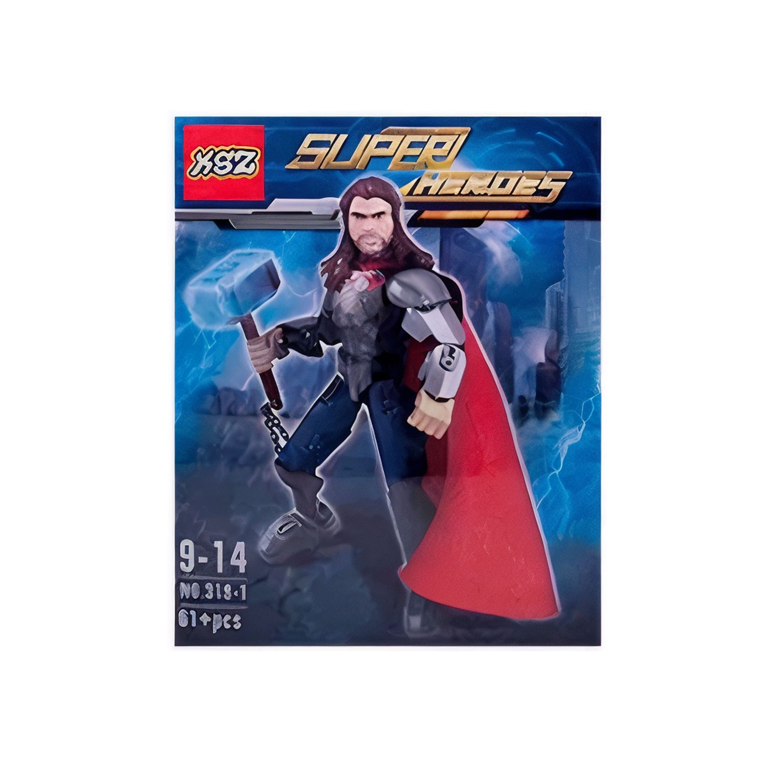 Avengers building set problem boxed