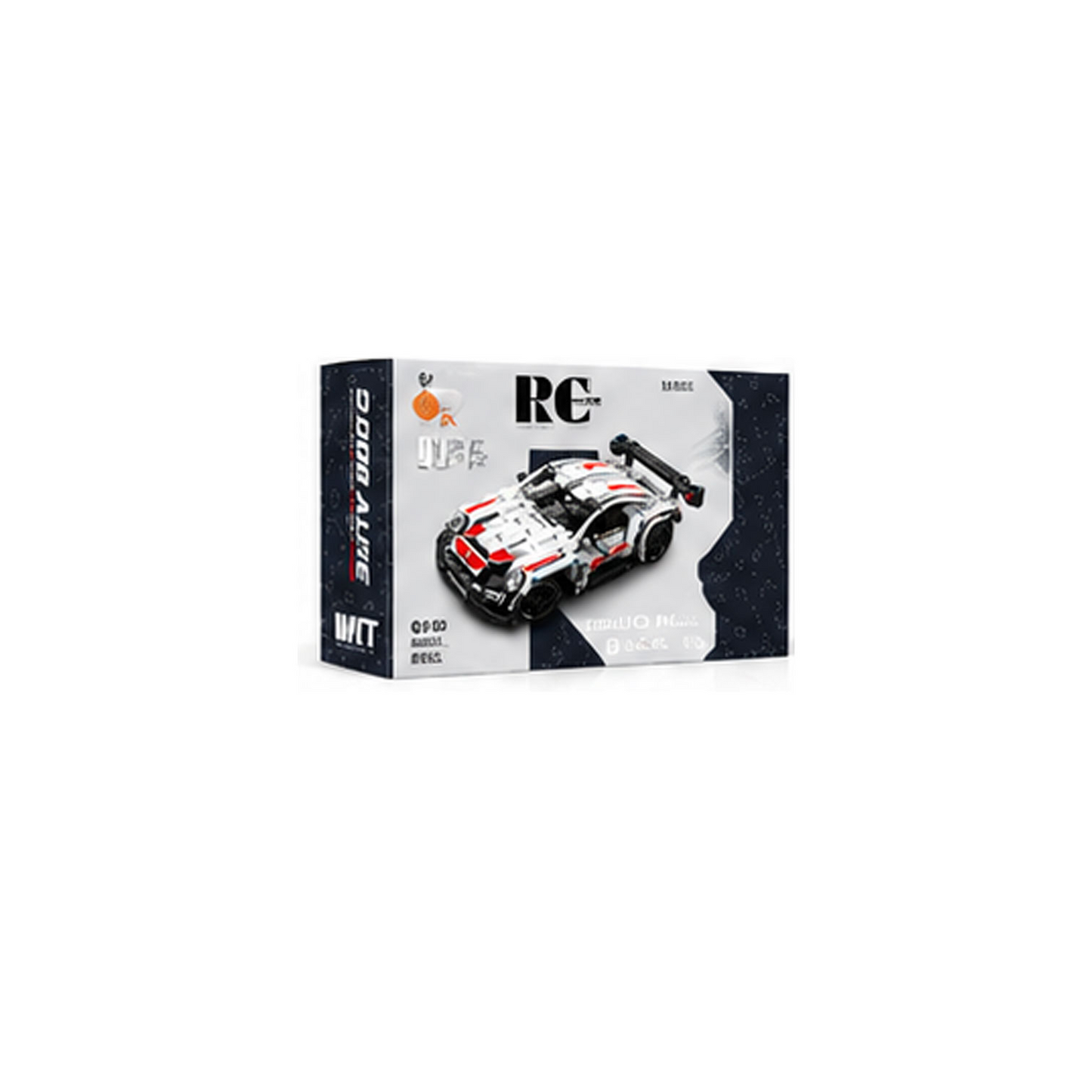 Remote control car assembly, 420 pieces in a box