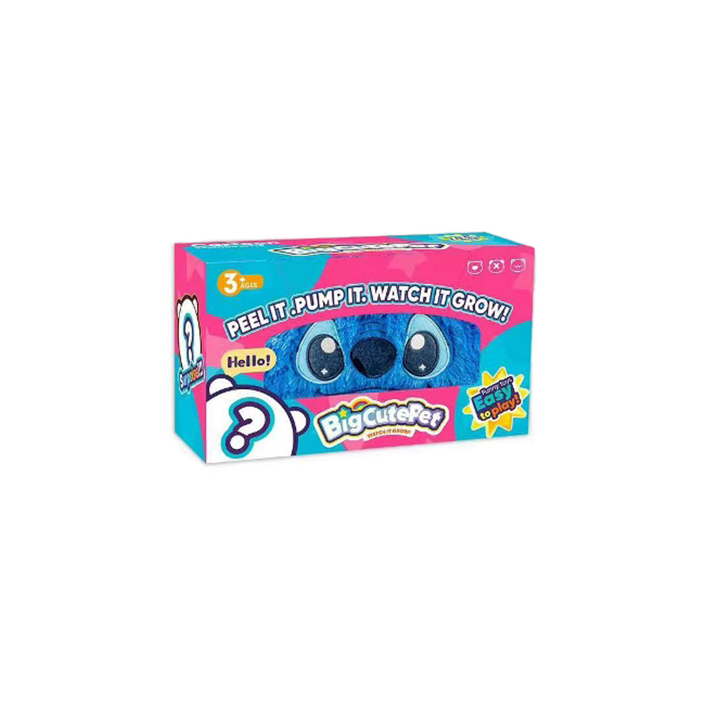 Plush inflatable stitch boxed