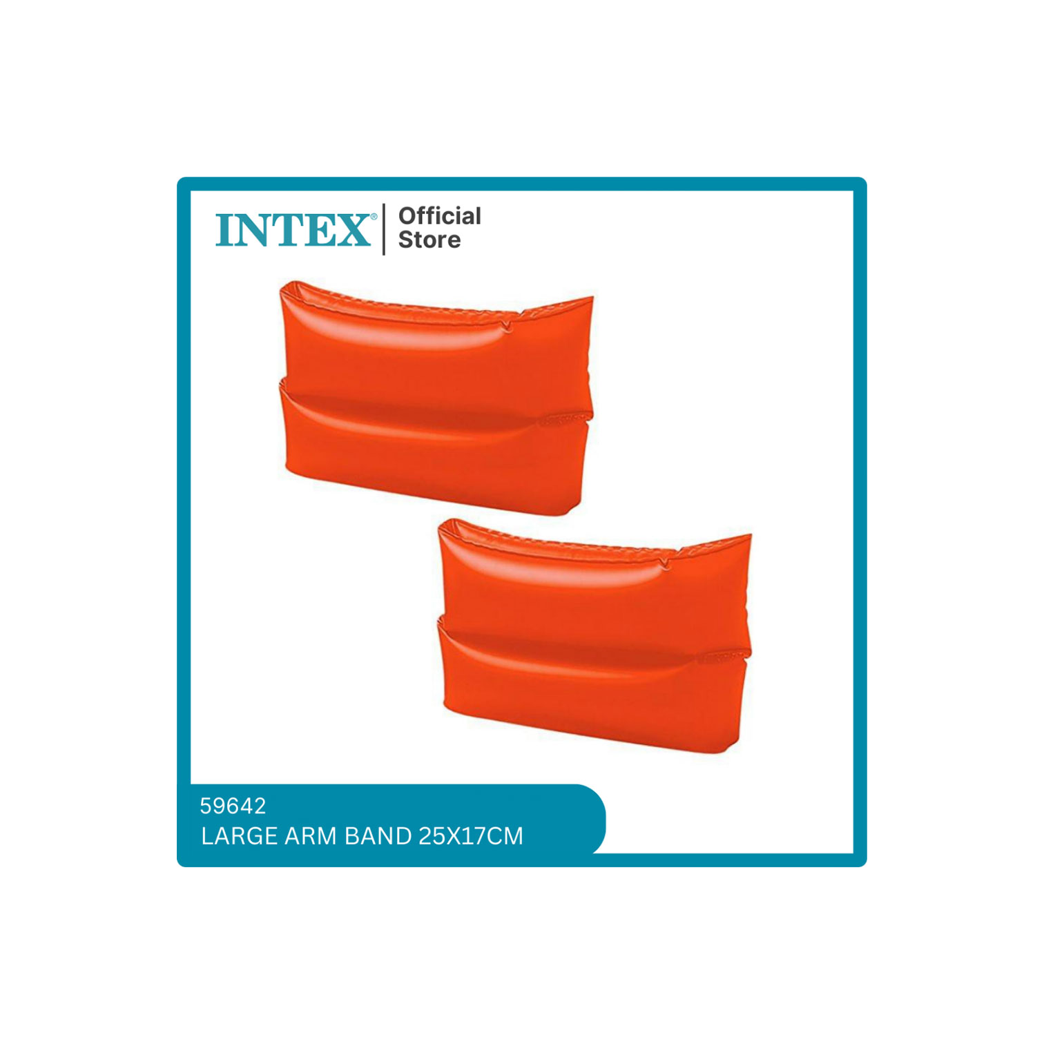 INTEX Plain Arm Bands 25 cm Bagged