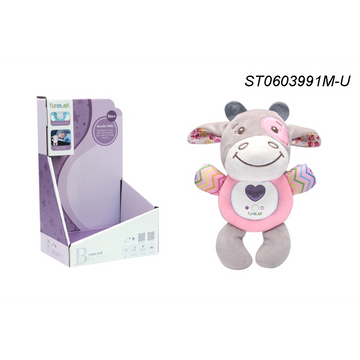 Plush with light and musical in a box