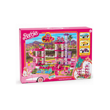 Large Barbie parking lot boxed