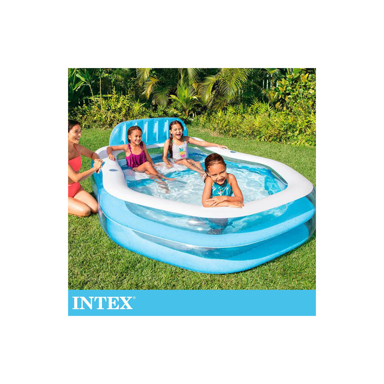 INTEX Pool With Arch And Seat