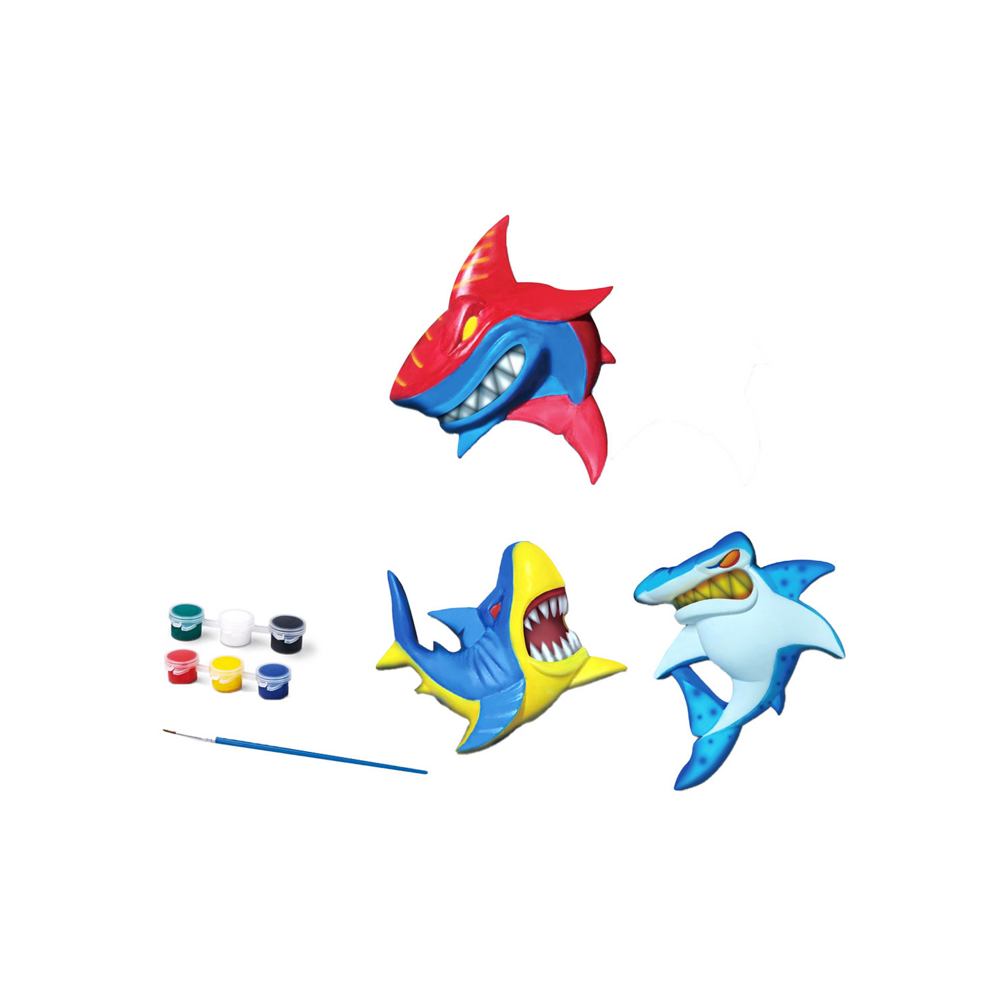 SHARK coloring kit boxed