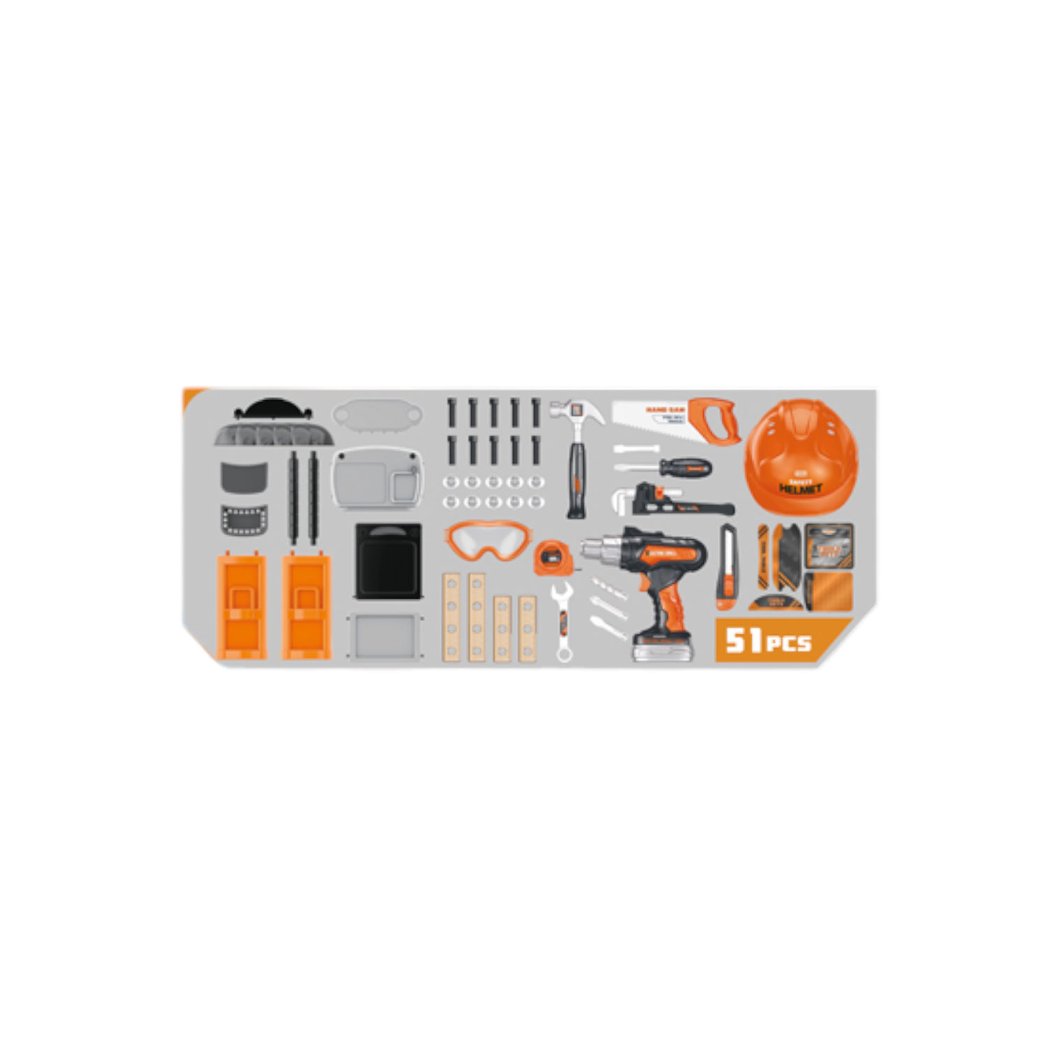 NET 2in1 carpenter's kit boxed