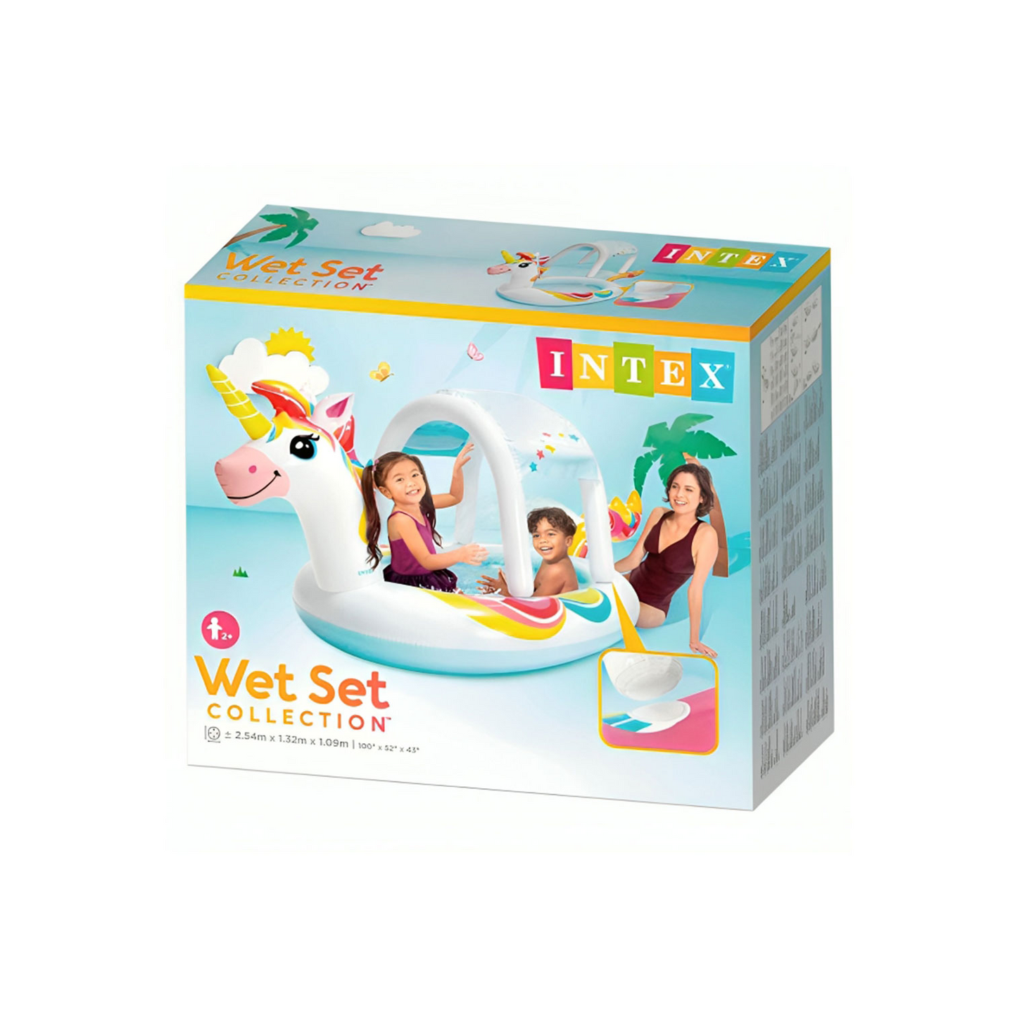 INTEX 254*132*109 Pool Unicorn