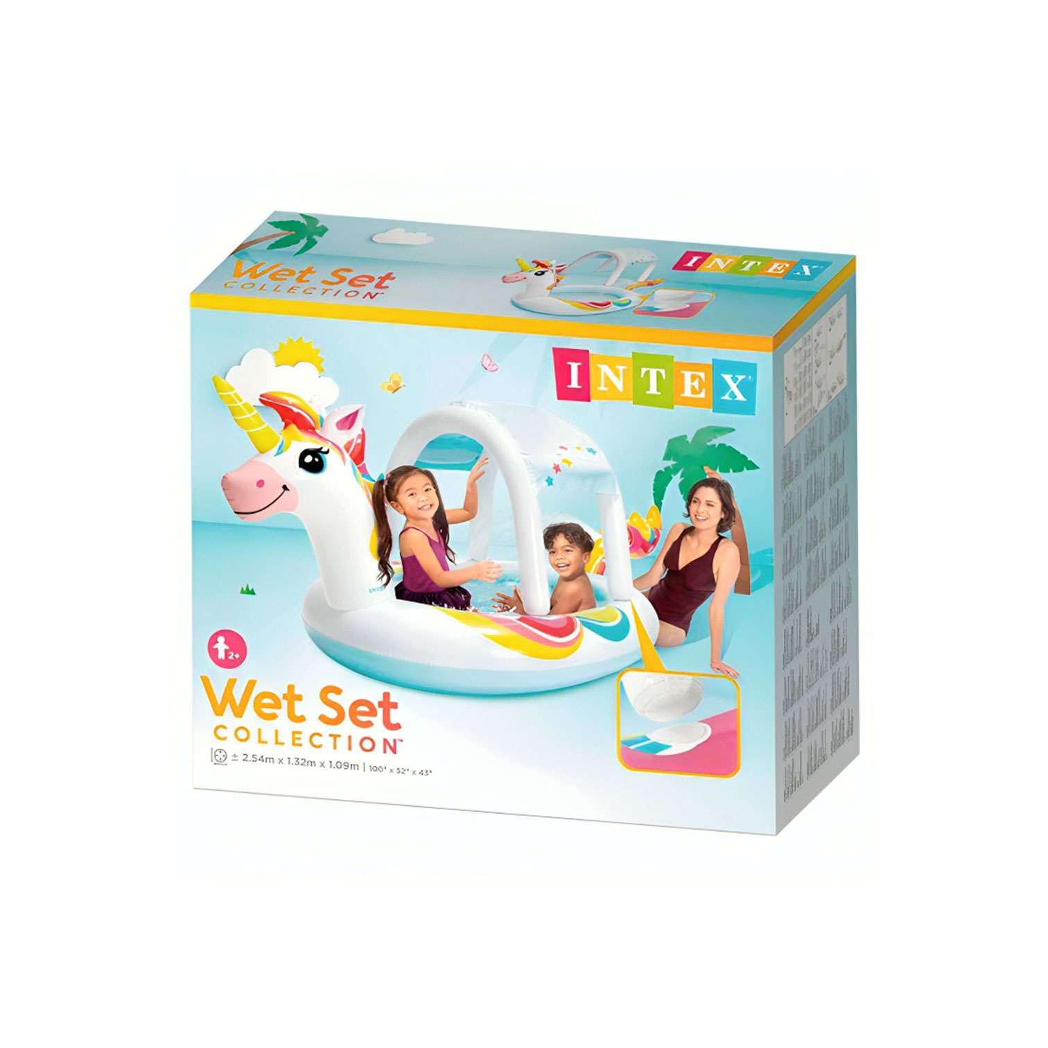 INTEX 254*132*109 Pool Unicorn