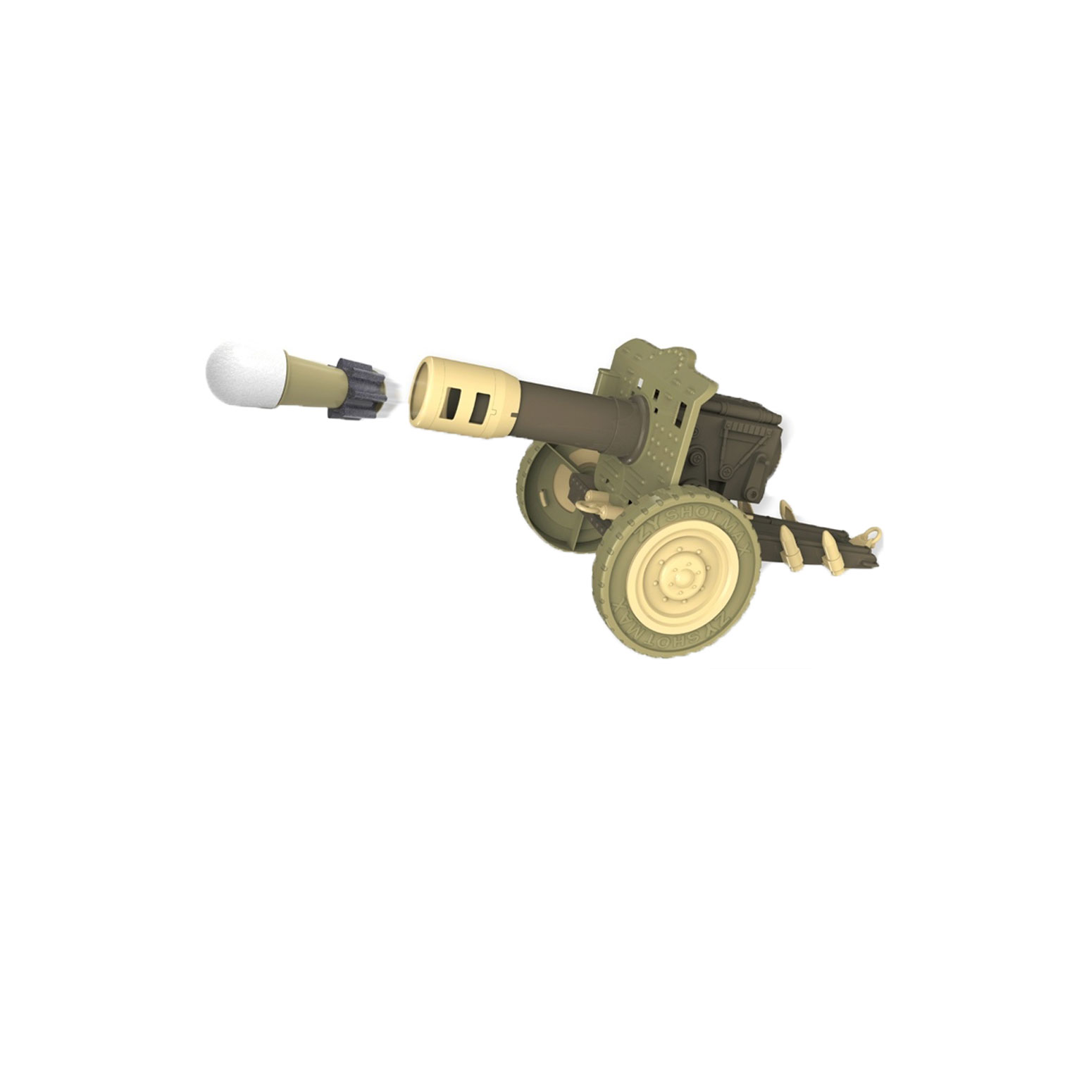 Case battery gun
