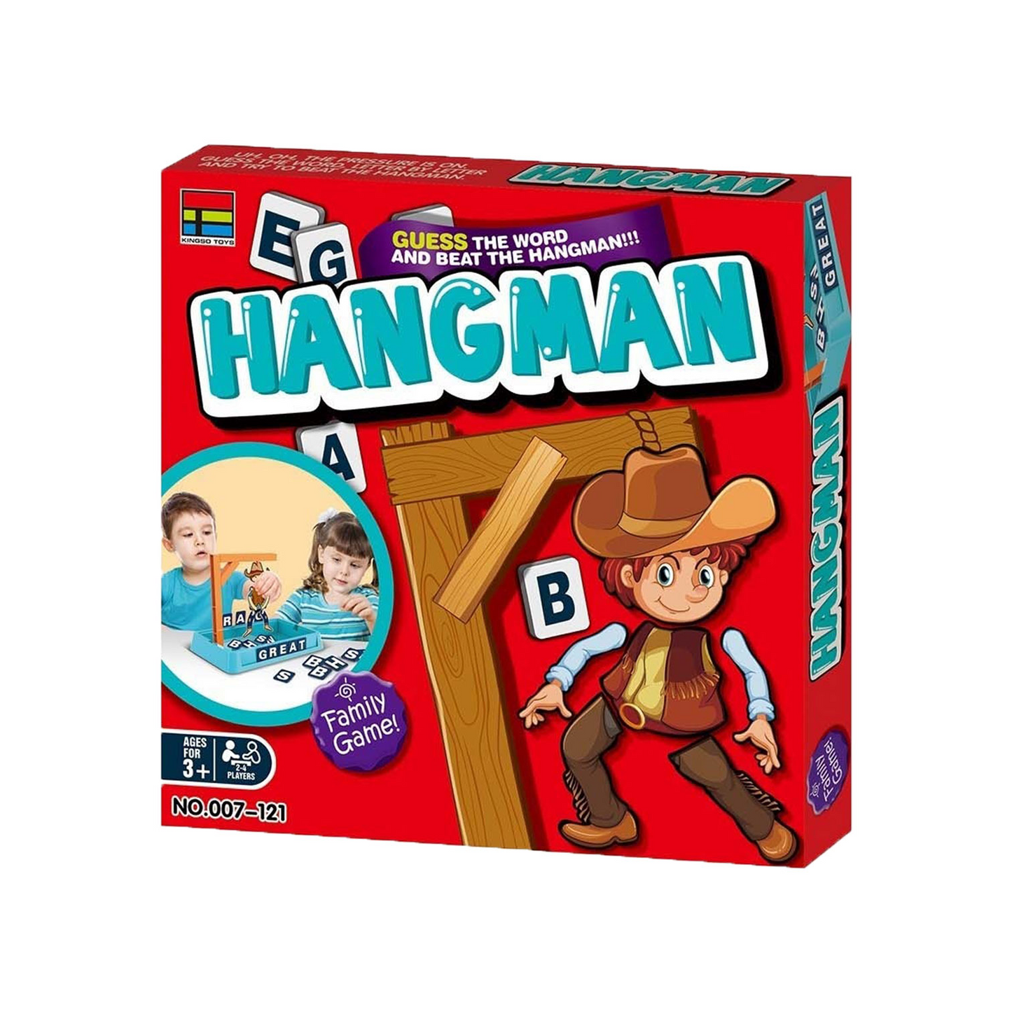 HANGMAN Challenge game in a box