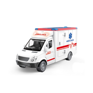 Sound and light ambulance in a box