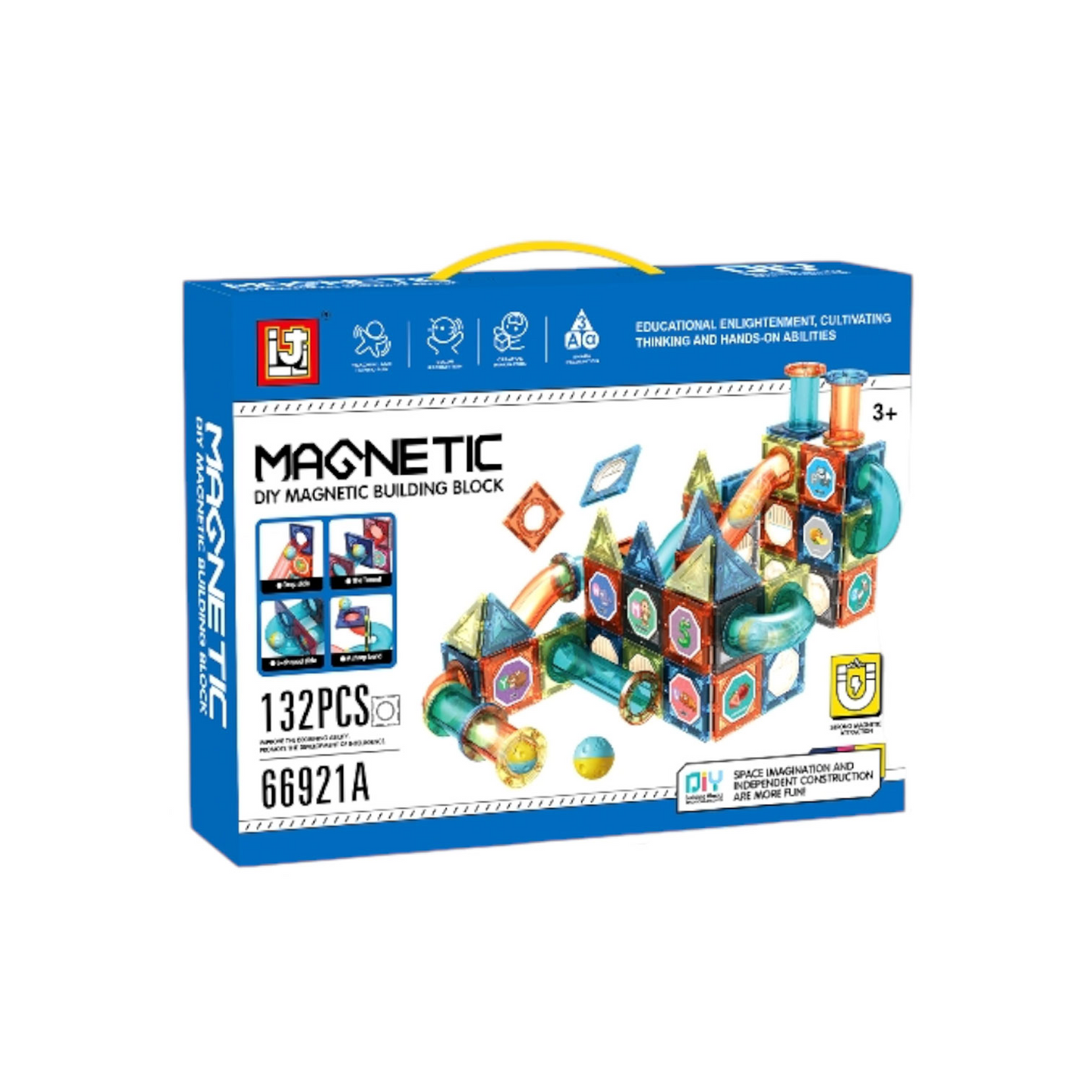 NET Magnet building set 132 pieces