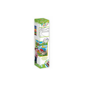 NET Large coloring rug in a box