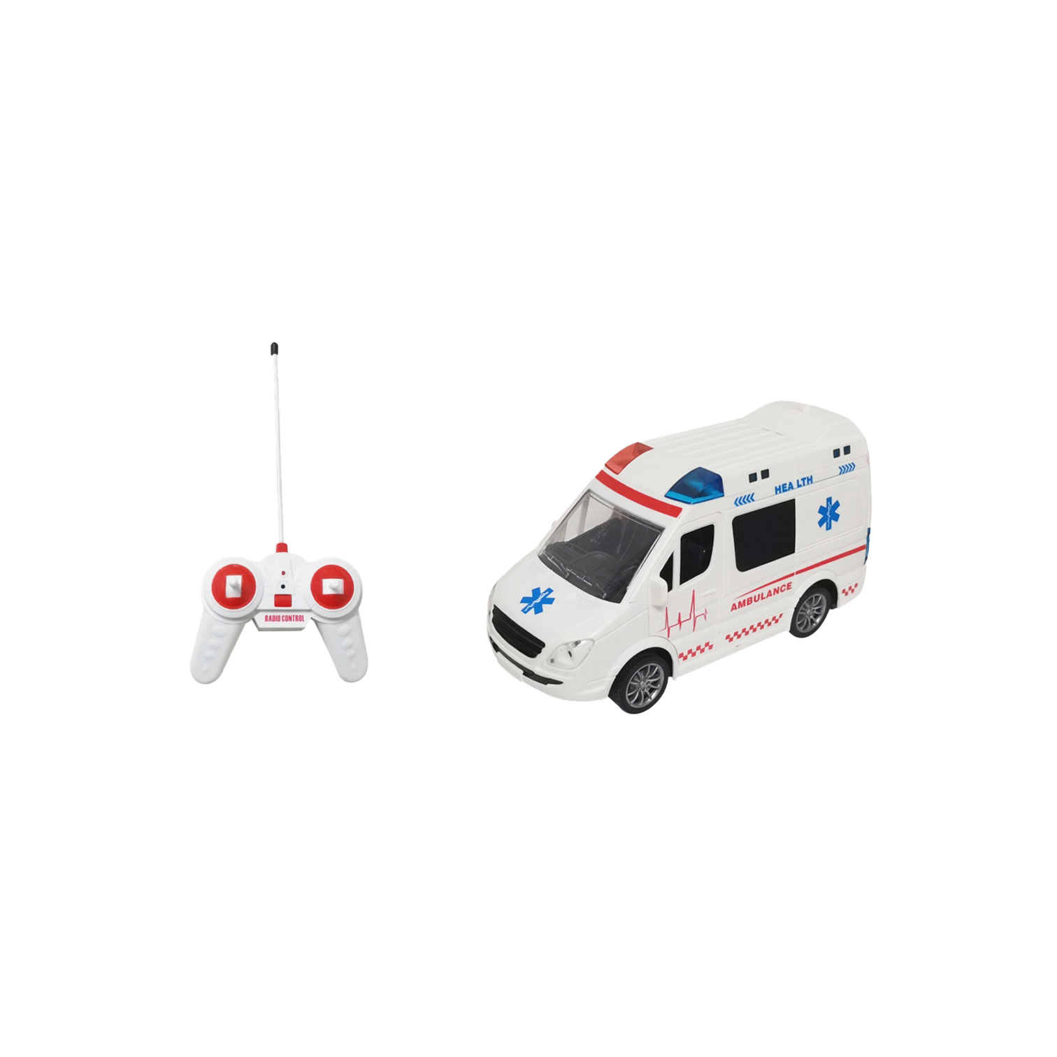 Ambulance with remote