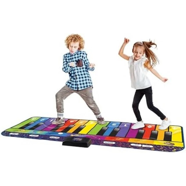 Giant Musical Piano Rug Playmat for Toddlers - unboxed product image