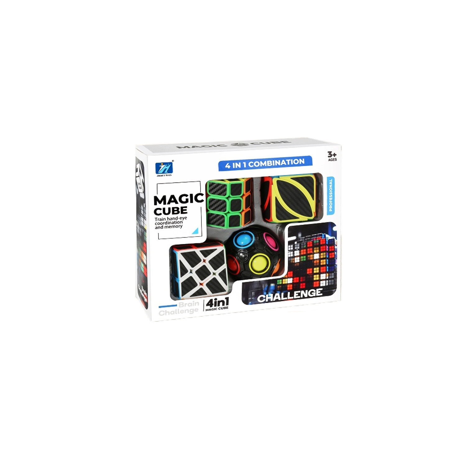 Magic cube *4 in a box